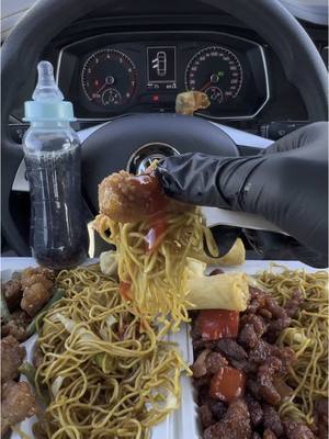 A post by @moeeatss on TikTok caption: Panda express order 🐼🍜🔥 #mukbang #asmr #canadaeats #food #Foodie moe eats #yummy #cheese #chicken #wings #usafoodie 