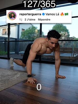 A post by @tiboinshape on TikTok caption: Day 127/365 push-up challenge 🔥 @Tibo Inshape Nutrition @ShapeYou 