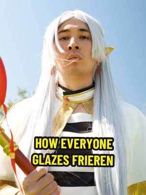 A post by @itskingchris on TikTok caption: How everyone glazes Frierem… #frieren 