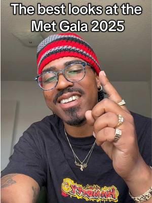 A post by @cyrilroypalmer on TikTok caption: These are my favorite looks from the met gala this year #fashion #MetGala #outfitinspo #greenscreen 
