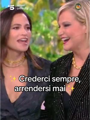 A post by @mediasetinfinity on TikTok caption: ✨ Crederci sempre, arrendersi mai ✨ Ora l’#Isola può davvero cominciare! 🤩 #davedere 