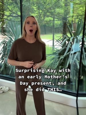 A post by @kayandtayofficial on TikTok caption: Kay’s reaction when she put it on! 🥹❤️ backstory ::: with Mother’s Day approaching, I wanted to get kay something special to let her know how proud I am for how amazing of a mother she is to Kinsley and Ellie and soon bug! I wasn’t sure what to get her, and I ended up going with jewelry, because Kay LOVES jewelry! ❤️ I reached out to @ringconcierge to see if they wanted to help with a surprise and they were so thrilled with the idea! So we schemed up this surprise together and got Kay a beautiful diamond necklace! 🥹 Kay loves to mix her gold and silver jewelry, so I knew that I couldn’t go wrong with either! I got the box in the mail, and I was going to wait to surprise her, but she had a big photoshoot coming up, so I thought I’d surprise her early so she could possibly wear it for the photos! ❤️ She was so happy and thankful! And I think she truly loved the necklace! She’s always working so hard, both in her career, and as a mother! She deserves this and the whole world! 🥹❤️ #kayandtayofficial #couples #relationships #pregnant #postpartum 