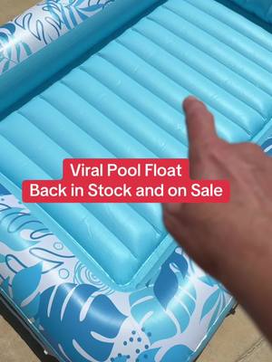 A post by @therealamandayoung on TikTok caption: Pool time! #pool #poolfloat #summer 