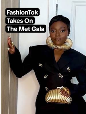 A post by @tiktok on TikTok caption: #fashiontok was looking Superfine on the feed #MetGala 