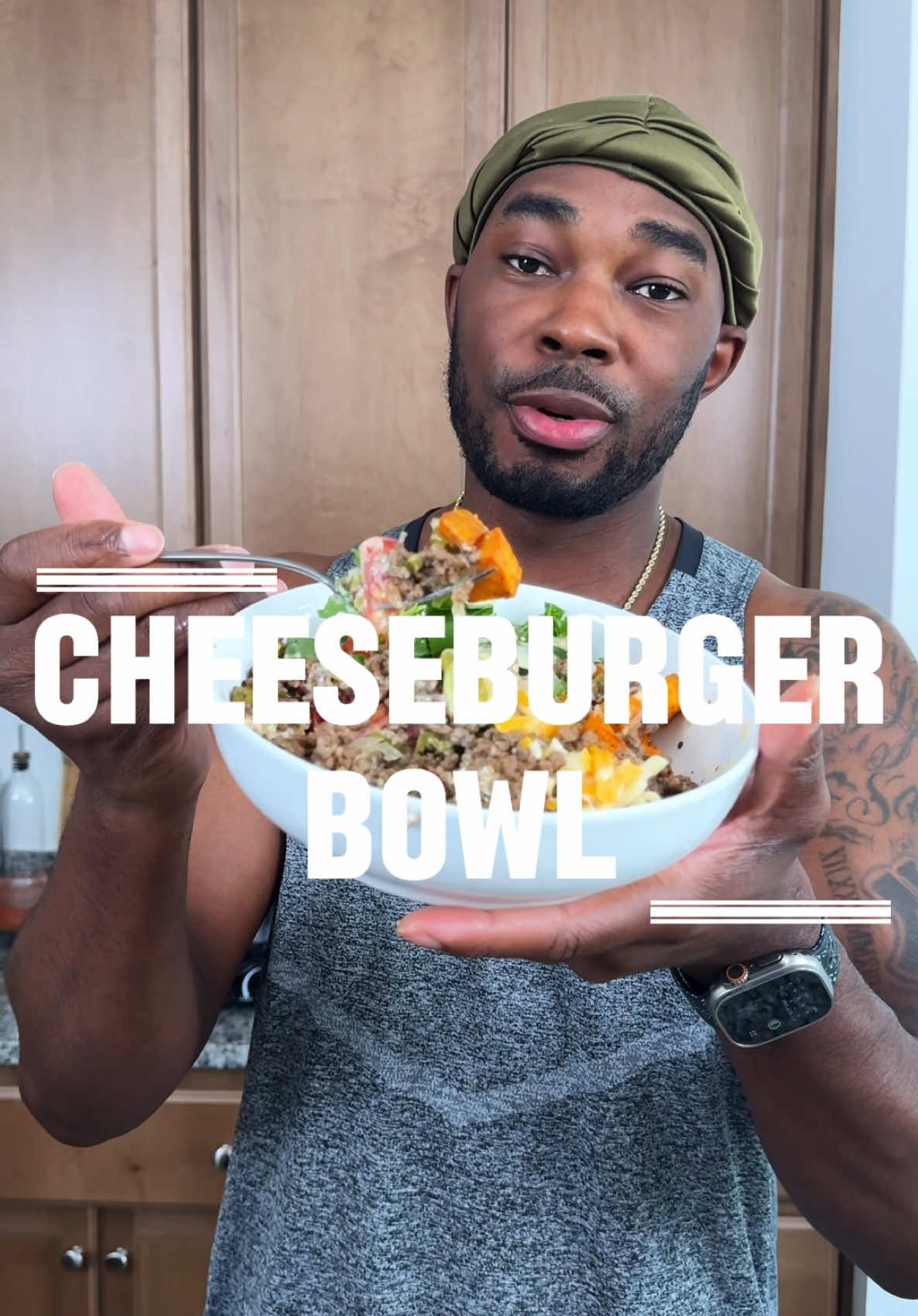 A post by @onestopchop on TikTok caption: Cheeseburger bowls might be my new favorite 🫠 #mealprep #cheeseburger #bowl #onestopchop 