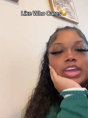 A post by @itsjustnyissa on TikTok caption: Dare somebody to say sum to me 😂 #funnyvideos 