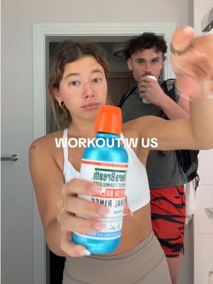 A post by @tiannarobillard on TikTok caption: COME WORKOUT W US @Adrien Nunez 