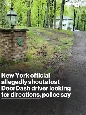 A post by @abcnews on TikTok caption: A New York town official has been arrested for allegedly shooting a DoorDash driver who was lost and trying to get directions, police said. The 24-year-old victim was attempting to deliver food to a house Friday night when he got lost in Chester, a town about 50 miles north of Manhattan, the New York State Police said. The driver was shot once in the back and hospitalized with serious injuries, police said. He's currently in stable condition, police said on Tuesday. #ny #doordash #news #abcnews