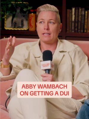 A post by @callherdaddy on TikTok caption: “I wouldn’t be able to have the life that I have now had it not been for me getting sober” - #AbbyWambach 👏❤️ 