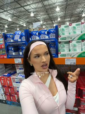 A post by @jade.amberrrrr on TikTok caption: cotsco grocery haul as a family of 3🤍🛒 @Dove Beauty & Personal Care  @Sensodyne US  @Colgate  @Veggies Made Great  @donleefarms  @Scrub Daddy  @downy   #cotscofinds #cotsco #cotscohaul #wholefoodsdiet #highproteingroceryhaul #groceryhaul #groceryshopwithme 