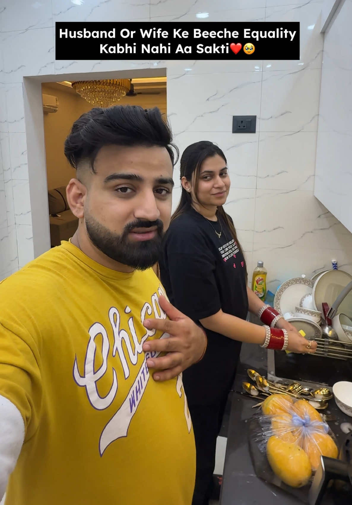 A post by @rajatbornstar on TikTok caption: Ye Kabhi Nhi Sudheregi ❤️🥹 #trending #rajatbornstar #couplethings #rajatswati #tiktokviral #TrueLove 