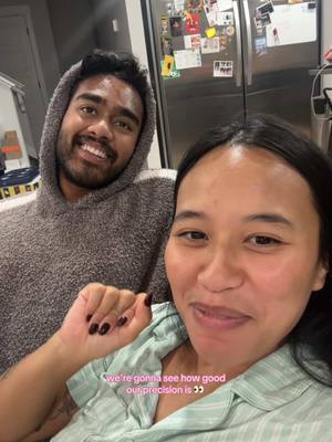 A post by @aileenchristineee on TikTok caption: No he's so annoying 😂😂 @DevenChris 