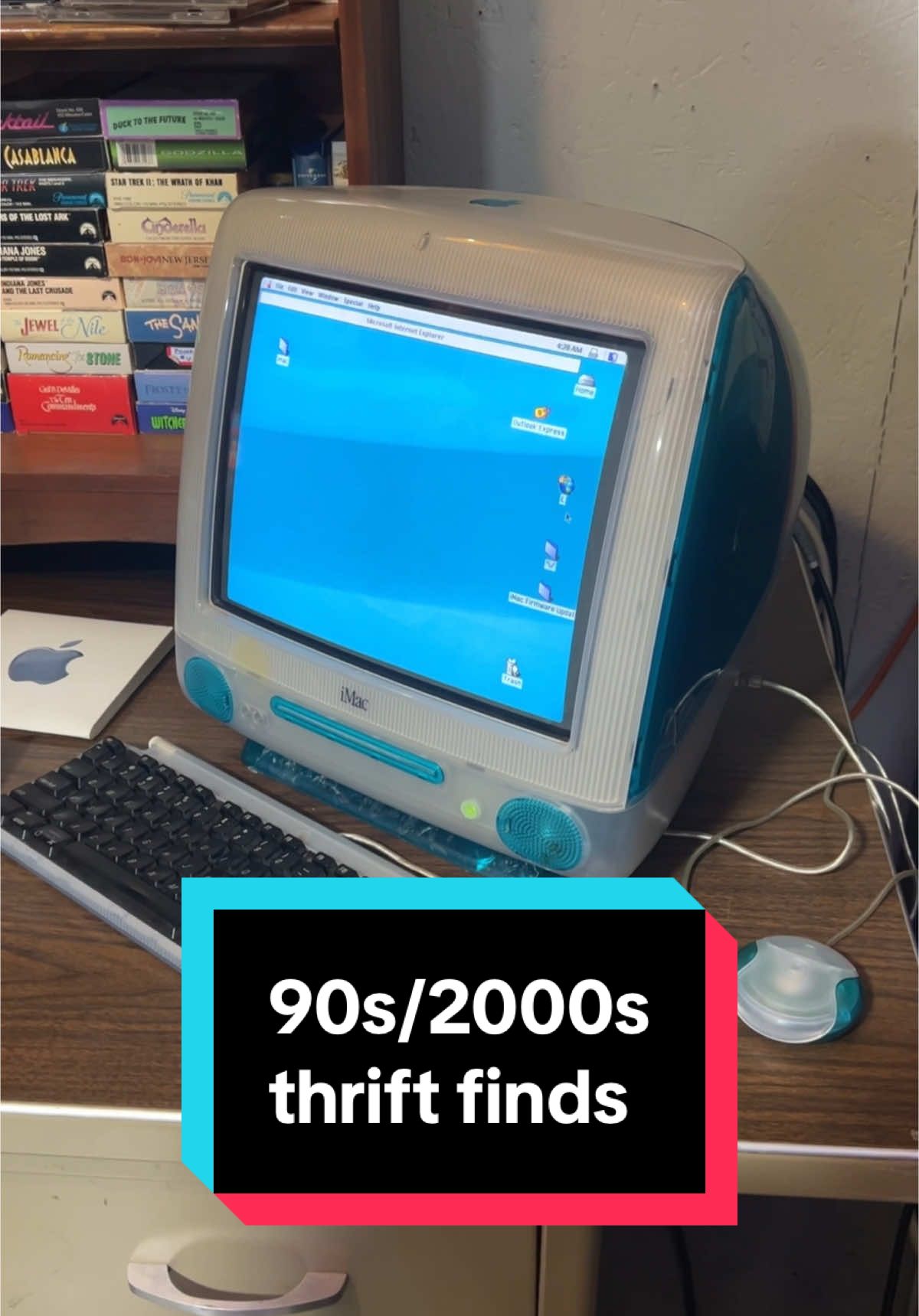 A post by @90s2000s.commercials on TikTok caption: Would you buy any of these items?  #90skid #90s #2000skid #nostalgia #childhoodnostalgia #2000s #nostalgic #childhood #childhoodmemories #early2000s #nostalgiacore #fyp #fypシ #foryou #fypage #vintage #thrift #thrifthaul 