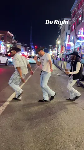 A post by @urbancowboylinedancing on TikTok caption: Do Right line dance Keepin’ it smooth Nashville