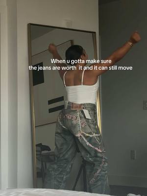 A post by @kirahominique on TikTok caption: Lmao I still have to get them tailored 