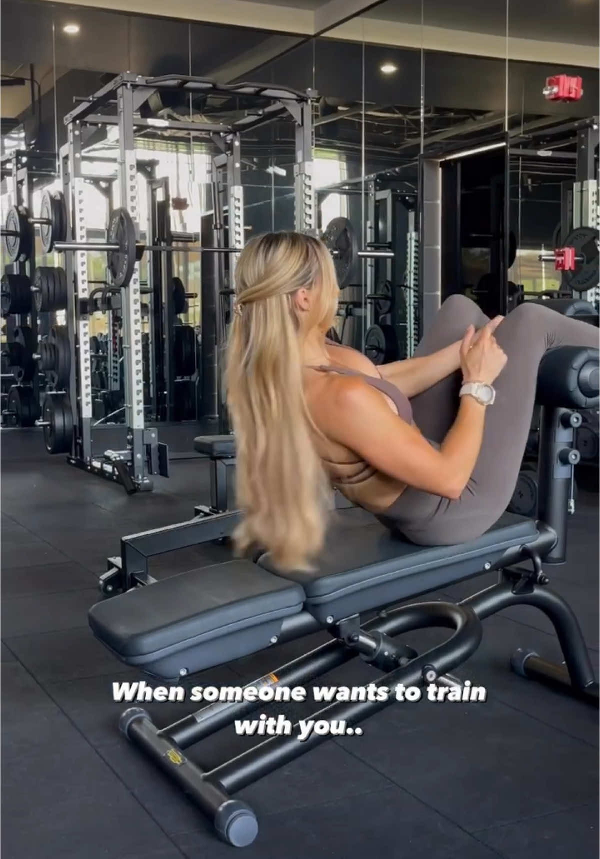A post by @royal.community on TikTok caption: It’s under control theoretically & physically 💪🏻 📍 #thenexusfitness  #coreworkout #corechallenge #abworkout #absworkout #abchallenge #fitnesschallenge #sixpackabs #girlswithabs #corestrength #coretraining #gymgirlsmotivation #fitnessgirlsvideos cc: #kirstyhendey Fitness: Kristy Hendey #corechallenge #fitnesschallenge #workoutmotivation #beastmode #girlswhotrainhard #tiktok #tiktokviral  