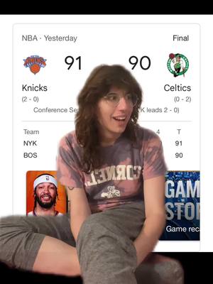 A post by @lilarallatos on TikTok caption: #greenscreen #nba #knicks #celtics #lebron #fyp #foryou #foryoupage 