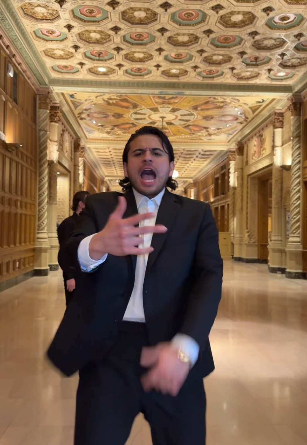 A post by @jesusortizpaz on TikTok caption: aah ahh chiquitita 👁️😜 #tusancho #111xpantia 