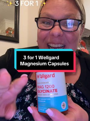 A post by @falasious_official on TikTok caption: 3 for 1 Wellgard Magnesium Glycinate Capsules @Wellgard #fyp #magnesium #magnesiumdeficiency 