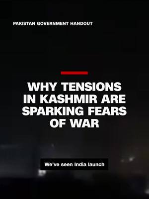 A post by @cnn on TikTok caption: After India launched strikes on both Pakistan and Pakistan-administered Kashmir, tensions between two countries are at a new high in the decades-long conflict. CNN's Isobel Yeung explains the history behind the recent violence. #CNN #News