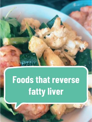 A post by @freddie.1111 on TikTok caption: These turkey meatballs are packed with clean protein to stabilize blood sugar and support metabolism. Roasted cauliflower, zucchini, and squash are full of fiber, antioxidants, and compounds that support liver detox and reduce inflammation. And that bed of arugula? Bitter greens like this help your body naturally clear out excess estrogen and improve digestion. Simple, real food with powerful benefits. Healing with every bite. Blood sugar balance, liver support, anti-inflammatory goodness, this bowl does it all. #hormones #LiverLovingMeals #AntiInflammatory #bloodsugar #fattyliver #liverdamage #reversefattyliver #nafld #HolisticHealth
