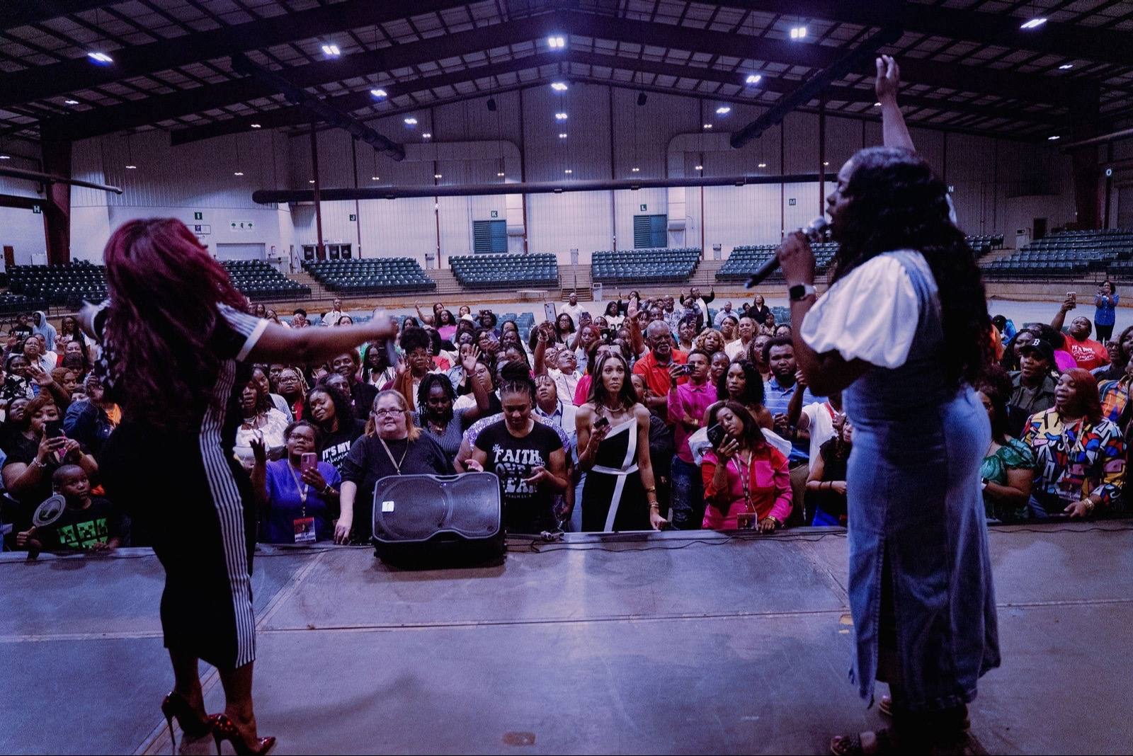 A post by @aeriannasingss on TikTok caption: When I was a little girl (9 years old), I decided to give my life to God and I committed my life and my gifts to him as well! I promised God that I would use my gifts to glorify him and him only and here I am today.🥹 21 years old. It was not always easy, but it was worth it! It IS necessary.  On May 3, 2025 I received the opportunity to not only meet my biggest inspiration in music(Jekalyn Carr), but to sing with her. I was so shocked and taken by surprise but I had to really think about the significance of this encounter. I prayed for this. And God answered and delivered. The scripture says, “But seek ye first the kingdom of God, and his righteousness; and all these things shall be added unto you.” ‭‭Matthew‬ ‭6‬:‭33‬ ‭KJV‬‬.  In this experience, God showed me that he sees me, he hears me, and to stay on the path! I’m so grateful for God’s love and for his mercy and grace because I NEED IT! WE NEED IT! It hasn’t been an easy journey, but I made up my mind t comment my life to him and that’s what I have done.  To all of the young people, you do not have let down for the world to be accepted. Reality is even if you do, you still won’t be. It’s okay to be different. It’s okay to LOOK different. it’s okay to be set apart. It’s okay to live in holiness. ONLY WHAT YOU DO FOR GOD WILL LAST! 🙏🏾  Be in the world, but not OF the world! I’m a living example that you can put God first, chase your dreams, and still be YOU!  Lastly, GO STREAM MY SINGLE “HOLY FOREVER” on ALL PLATFORMS!!!🙌🏾❤️  #fypシ 