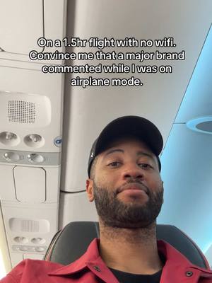 A post by @bizzyboom on TikTok caption: see you in a bit 😄✈️  #travel #flight #fyp #trend 