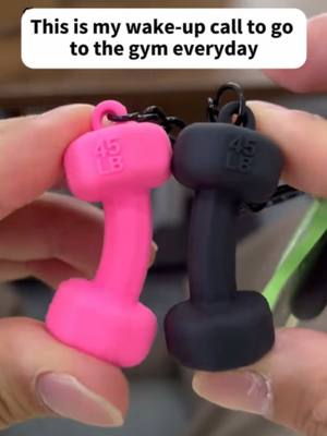 A post by @penelope_juliet on TikTok caption: The sense of ceremony of a weightlifter must not be neglected! Blame it if you want to! It's just too cute! Just by looking, you can tell it's a weightlifter! #Strength Training #FitnessEssentials #SportsGirls #WeightliftingGirls #FitnessKeychains #sports 