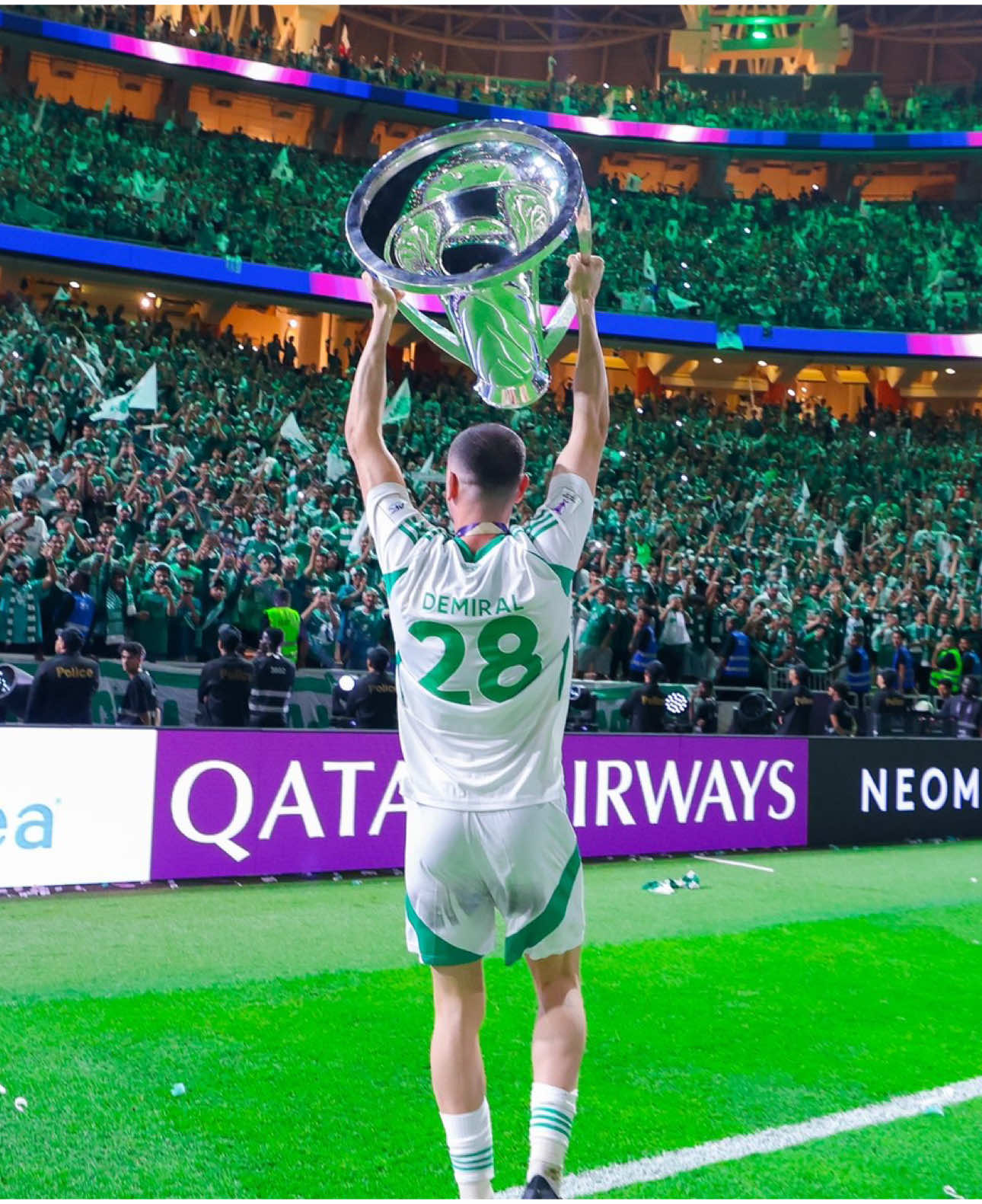 A post by @merihdemiral on TikTok caption: Not just a game. Not just a trophy. A dream come true