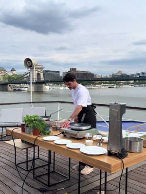 A post by @mathismolinie on TikTok caption: Cooking everywhere in the world  #fyp #chef #lifestyle 