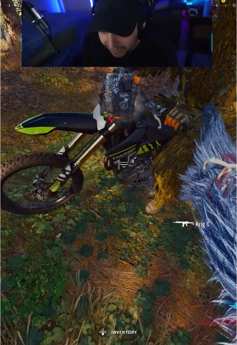 A post by @timmy2cans on TikTok caption: Putting C4s on your teammates vehicle is INSANE 🤣 #cod #warzone #foryou @DrChubzDPT 
