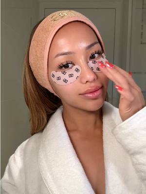A post by @taontm on TikTok caption: The dreamiest skincare 🎀🫧 @Dolce & Gabbana #skincareroutine #makeup 