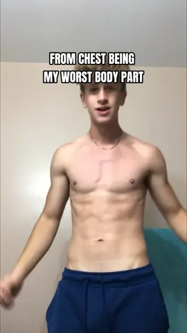 A post by @youssefsarris8 on TikTok caption: Had absolutely ZERO chest.  #chest #gymmotivation #fyp 