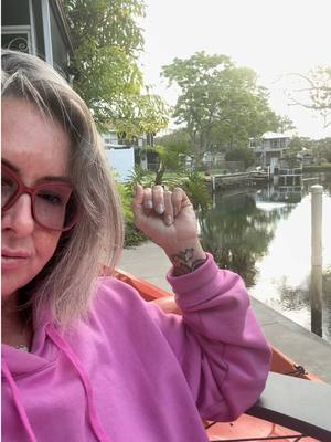 A post by @theon1yjemmascakes on TikTok caption: Throwback Thursday when I was on the river first thing in the morning. It was so peaceful and this is the song that was playing. 