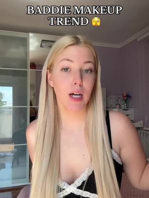A post by @elena.stojcevski on TikTok caption: Nisam planirala da izađem iz kuće, al’ onda sam uradila ovo. Sad moram. 😔💅🏽 Koristila sam NYX Blade & Shade olovku za obrve, Epic Ink Eyeliner, Duck Plump Lip Liner + Topper i Bare With Me Concealer — i bukvalno se pretvorila u baddie. 😉 #nyxcosmetics #hotgirlmakeup #baddiemakeup #makeuptransformation #duckplump