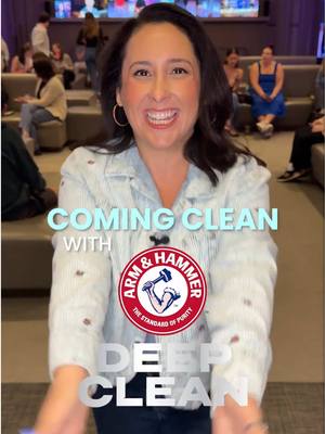 A post by @kellyclarksonshow on TikTok caption: Coming Clean (again!) with @ARM & HAMMER Laundry and @RobynSchallComic 🫣😂 Tune in today for more fresh surprises!