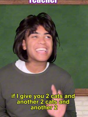 A post by @marrkadams on TikTok caption: How to outsmart your teacher…😂 #comedy