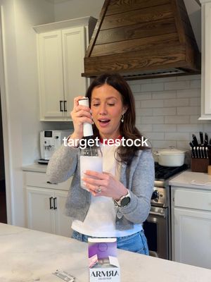 A post by @cecilybauchmann on TikTok caption: thirties are def the new 20’s💕✨@ARMRA is SO worth it if you’re wondering! my skin is glowing and I have more mental clarity thru out my day. sam has been taking it too and we love the new valiant grape flavor🫶🏼head to @target to get yours too! #momoffour #ARMRAad #motherhood #momlife #thirties #momsover30 #youngmom 
