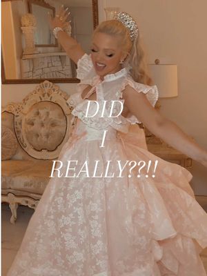A post by @kayladawncook on TikTok caption: Zero regrets. #selkie #pinkdress #fyp #viral @Selkie 