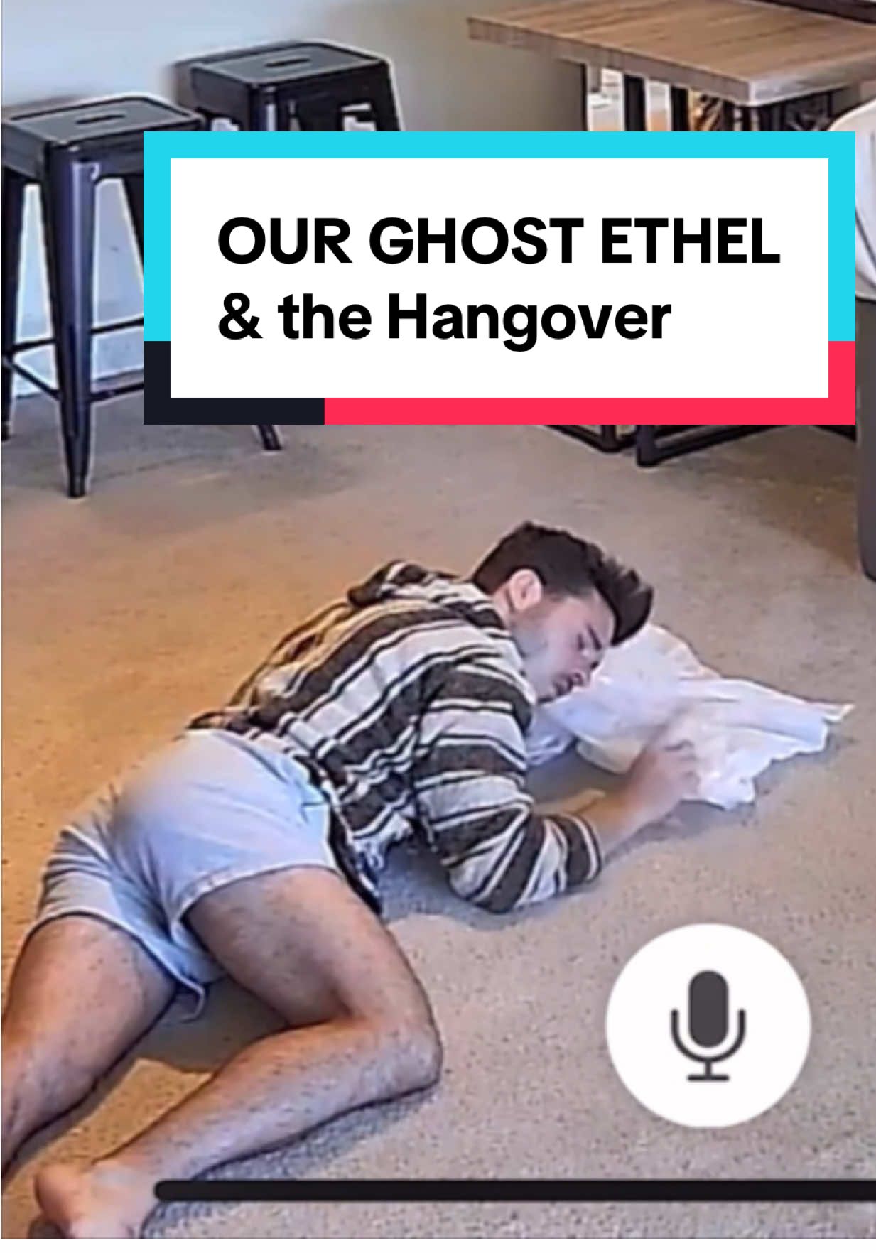 A post by @thebrandonrobert on TikTok caption: She said “suffer” at the end 😭#ethel #homecamera 