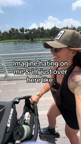 A post by @hanahraejones on TikTok caption: Just livin with my mini, L-I-V-I-N 😎