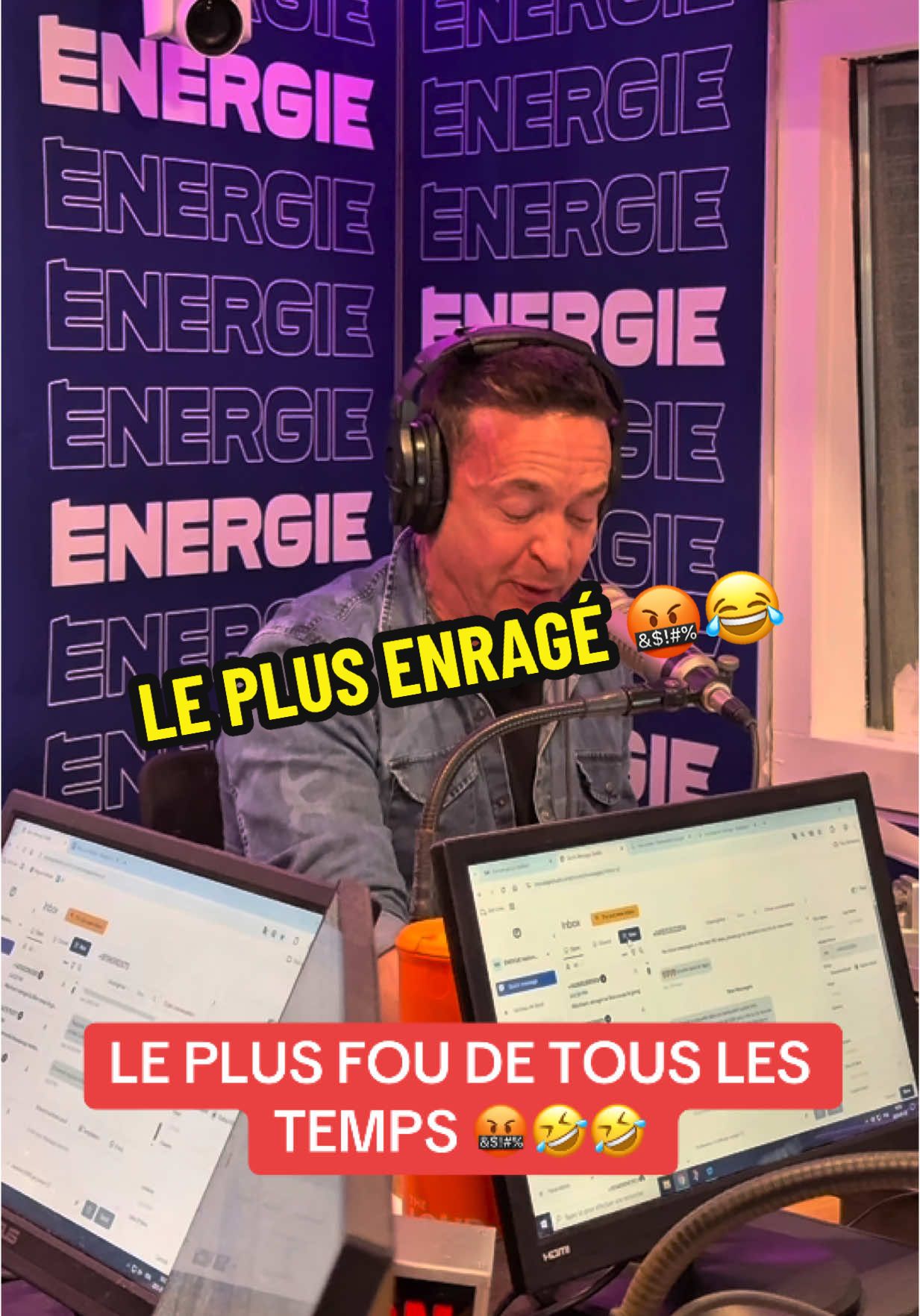 A post by @sebtrudelradio on TikTok caption: Coup: il hurle sa vie! 🤬🤣 #Prank #coup #Radio #quebecois #drole #Humour #insolence #montreal #energie #pourtoi  #Foryou #Blagues #blague #NRJ  #insolence #fyp #qc #podcastqc #quebectok #tiktokquebec #quebectiktok #viralvideos 