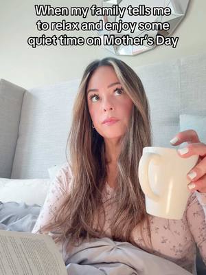A post by @shesjustmac on TikTok caption: Love that for me 🧘🏻‍♀️ lol   #momsoftiktok #momhumor #momedy #momcomedy #motherhood #momlife #momlifebelike #mothersday #happymothersday #relaxing #fyp  