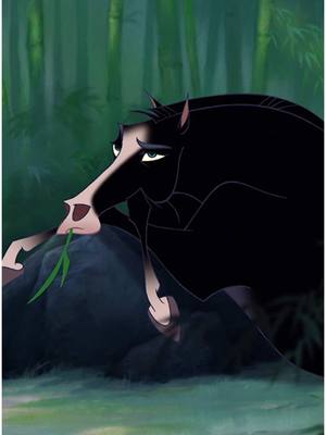A post by @disney on TikTok caption: It's time to get down to business, not horse around. Stream Mulan on @DisneyPlus.