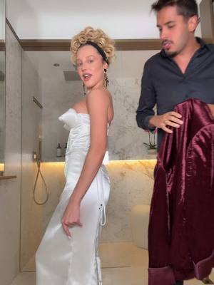 A post by @maluborgesm on TikTok caption: GRWM com meu vestido favorito! Bem Madonna pra anunciar chegada de DOLCE&GABBANA beauty no Brasil #fashiontiktok #grwm @Dolce & Gabbana pubIi 