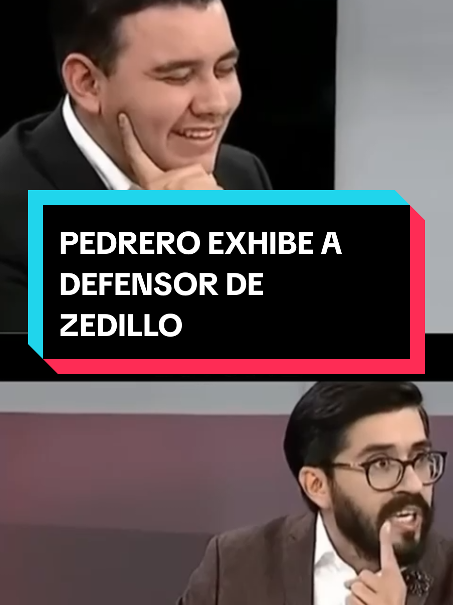 A post by @manuelpedrerooficial on TikTok caption: PEDRERO EXHIBE A ABOGADO PANISTA DEFENSOR DE ZEDILLO | MANUEL PEDRERO