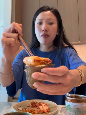 A post by @ally_wong on TikTok caption: Will respond later tonight!! ^_^ ❤️❤️❤️ #snack #sardines #fyp 