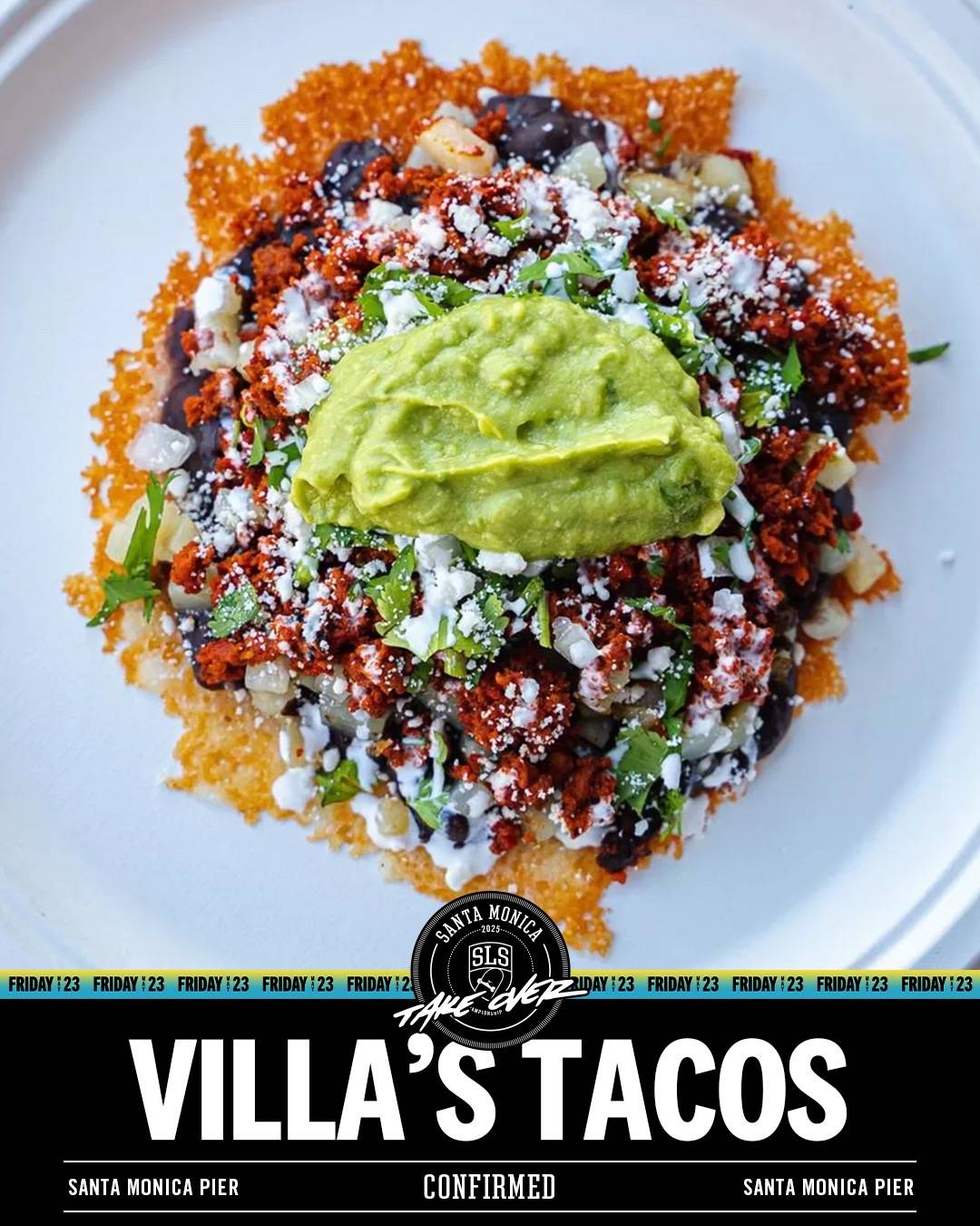 A post by @streetleagueskate on TikTok caption: 🗣️ @DashawnJordan said it best “The Villa way or no way”  @villastacoslosangeles will be on the Santa Monica pier as we take it over on May 23rd, PULL UP