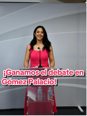 A post by @morena_simx on TikTok caption: ¡Ganamos el debate en Gómez Palacio y vamos a ganar el 1o de junio en todo Durango! Sin duda, la mejor opción es Betzabé Martínez , con propuestas claras y un proyecto de trabajo de la mano del pueblo. Vota por #Morena. #LaEsperanzaDelCambio
