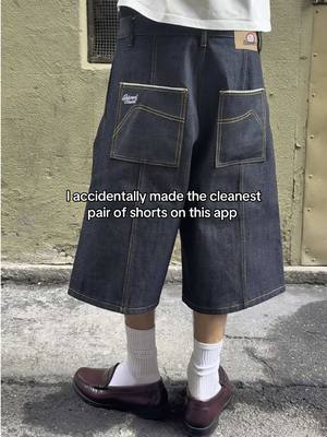 A post by @basementlosangeles on TikTok caption: Selvedge shorts dropping may 30th 11am pst #selvedgedenim #outfitinspo #fyp 